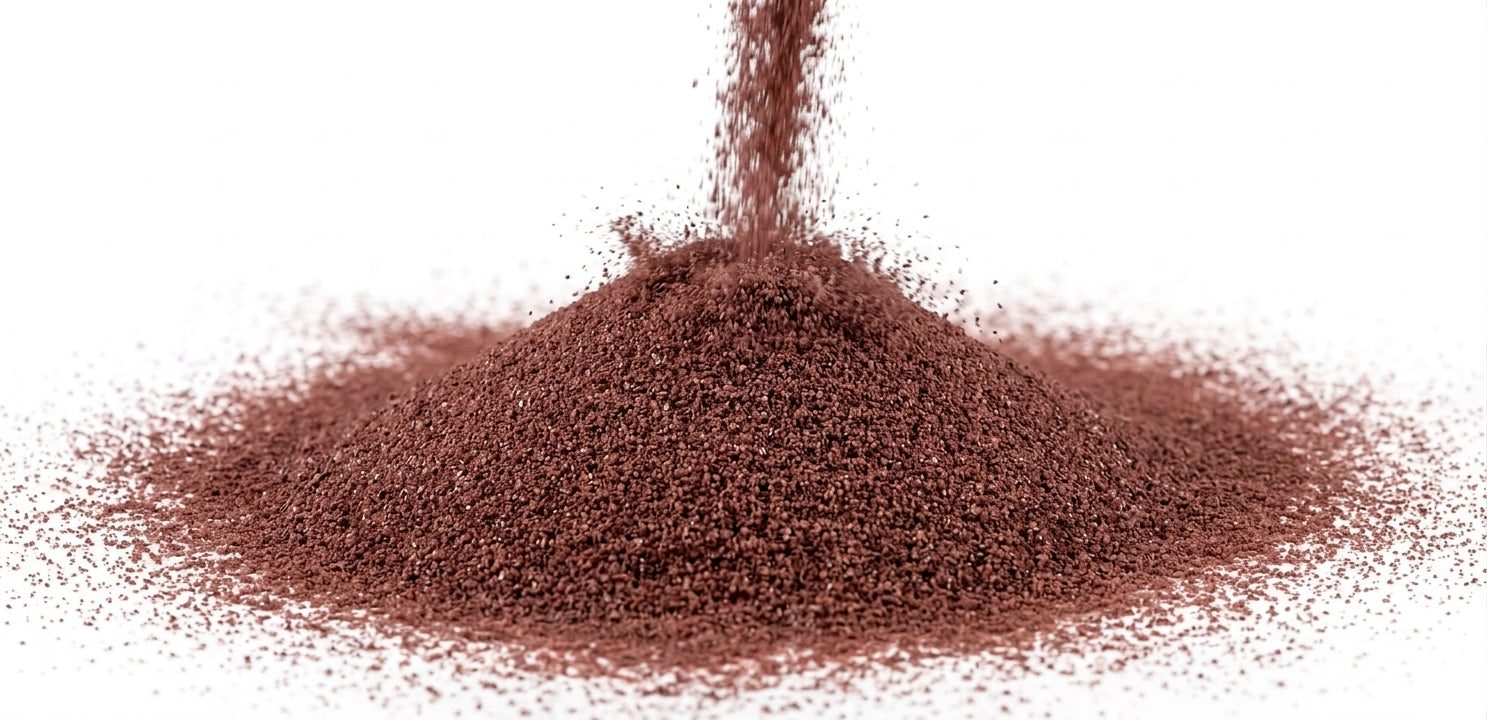 Granate (garnet), un abrasivo habitual en chorreado y aerogommage