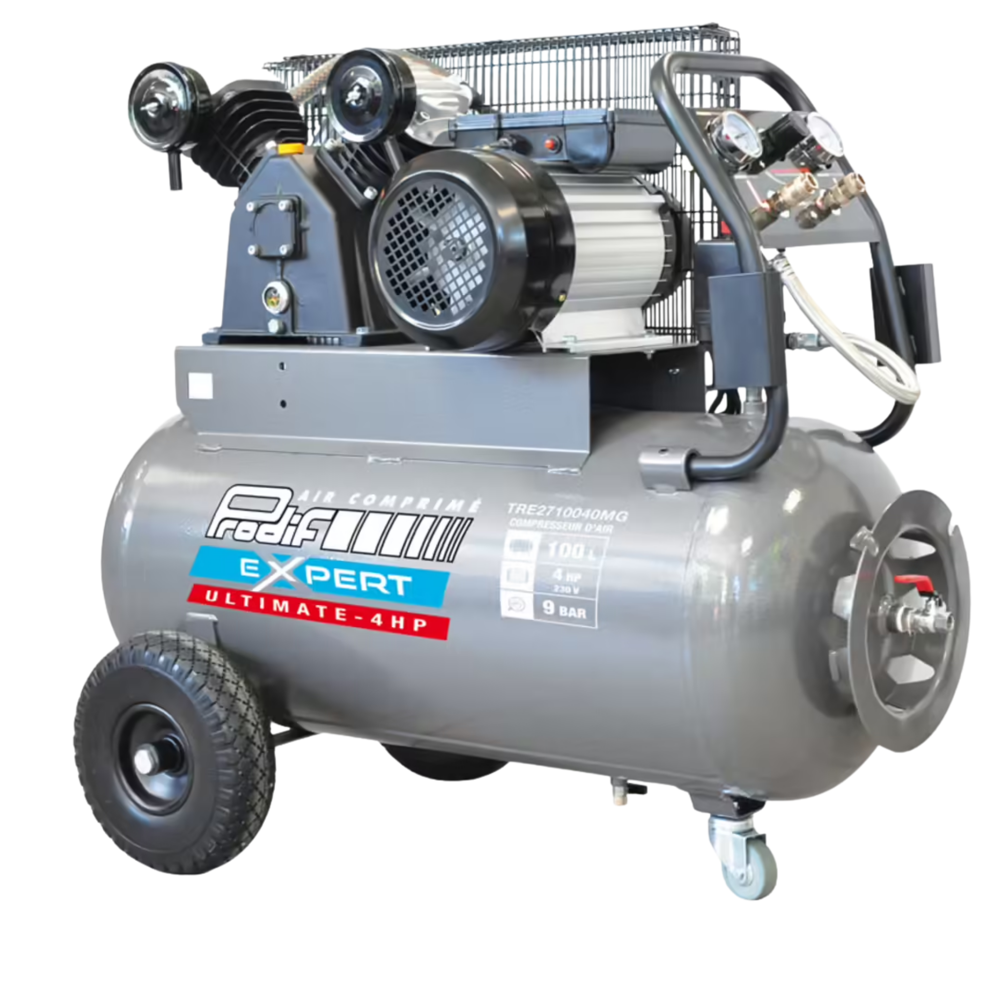 Compresor 100 Litros 4CV Ultimate PRODIF — Monofásico / Prodif