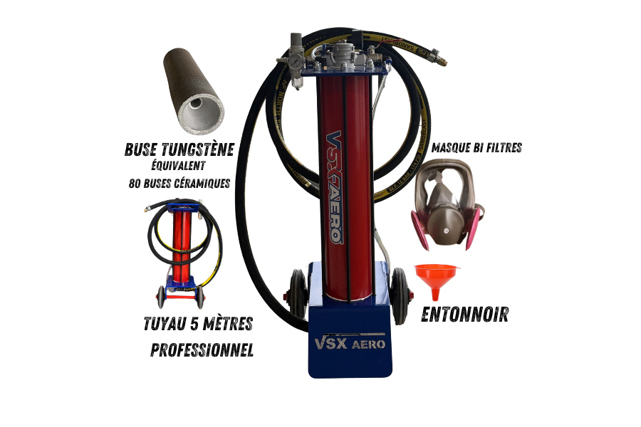 Chorreadora de aerogommage VSX Aéro 15 MAGGY Semiautomática
