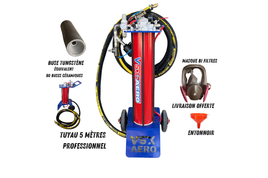 Chorreadora de aerogommage VSX Aéro 15 MAGGY Automática