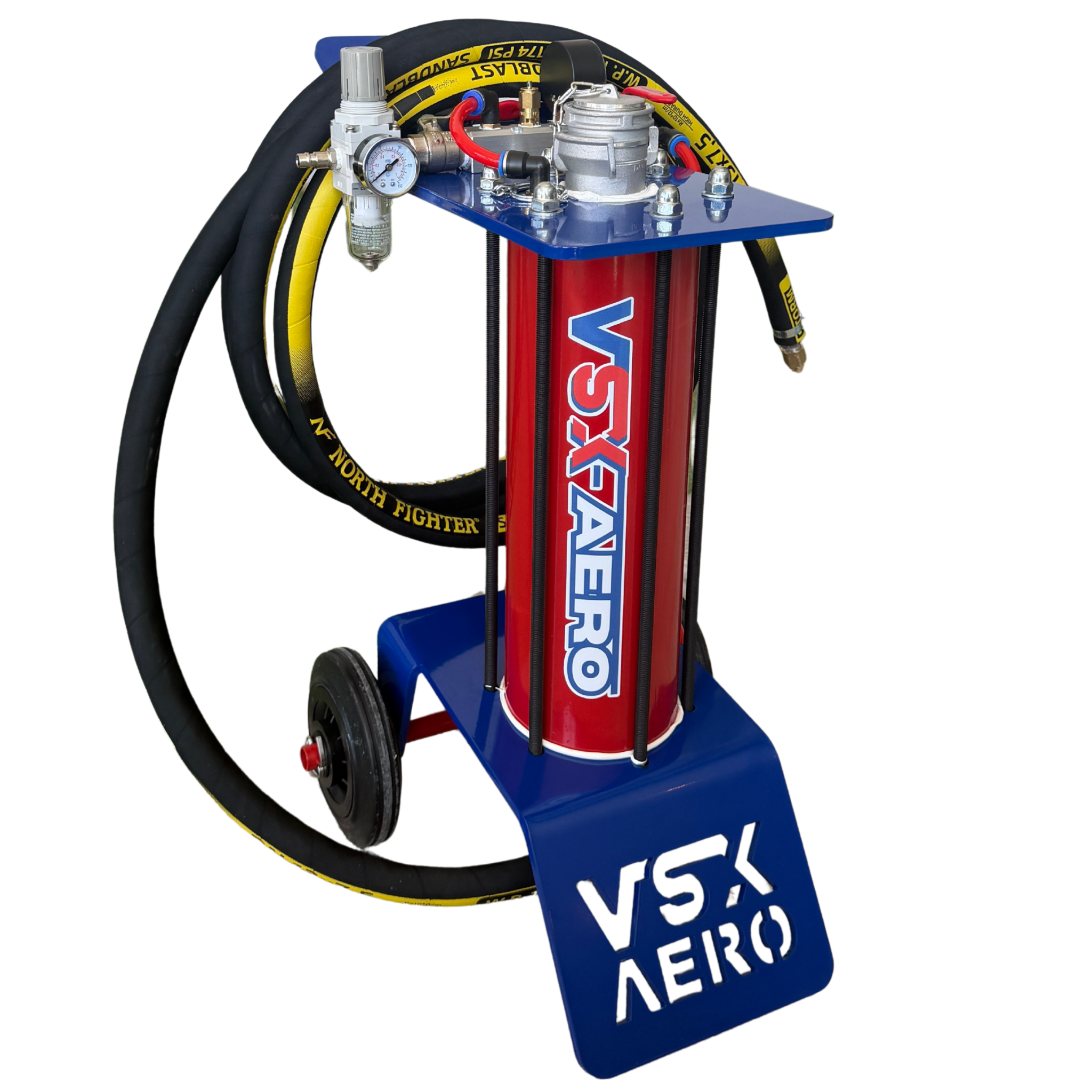 Chorreadora de aerogommage VSX Aéro 8 "LIZY" Semiautomática