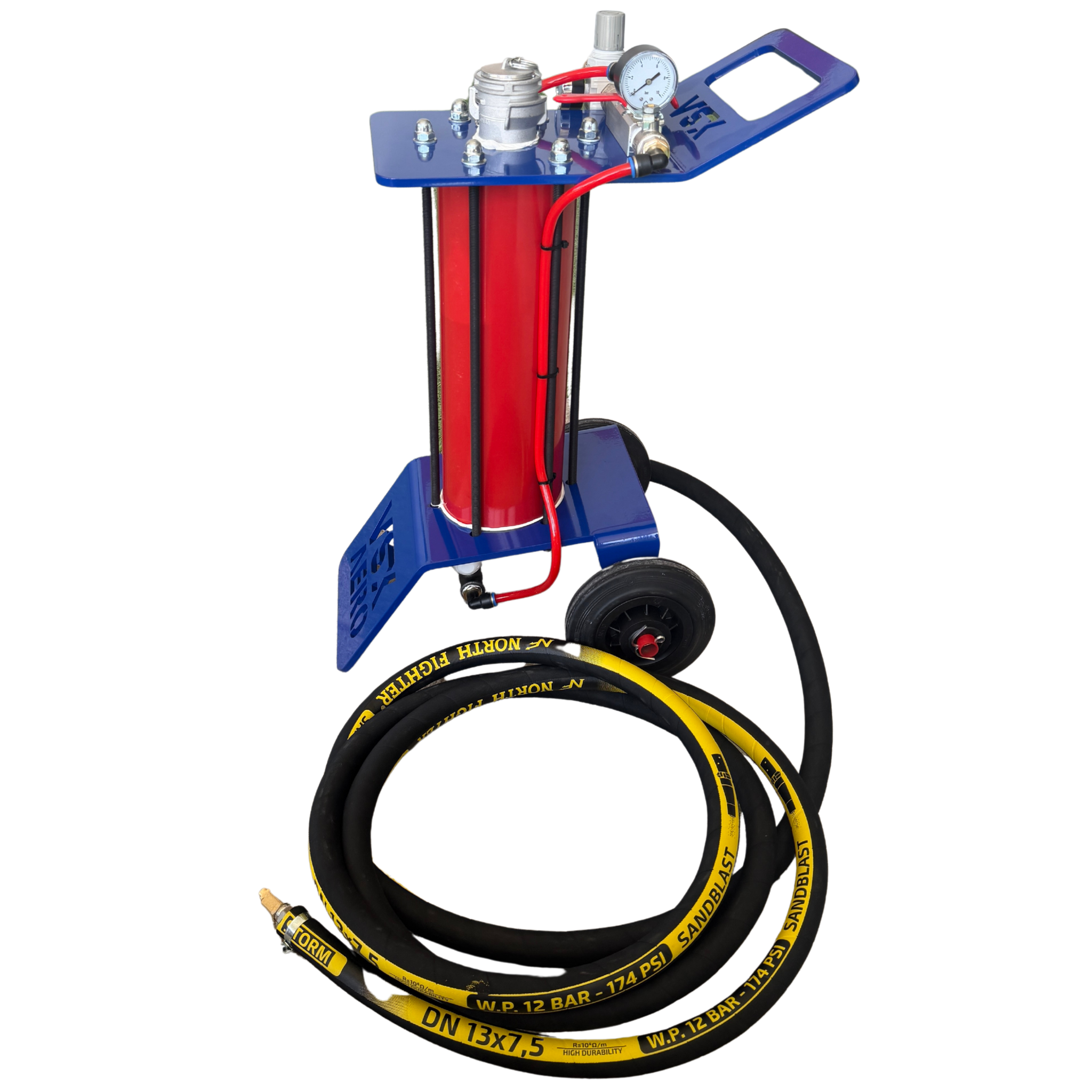 Chorreadora de aerogommage VSX Aéro 8 "LIZY" Semiautomática