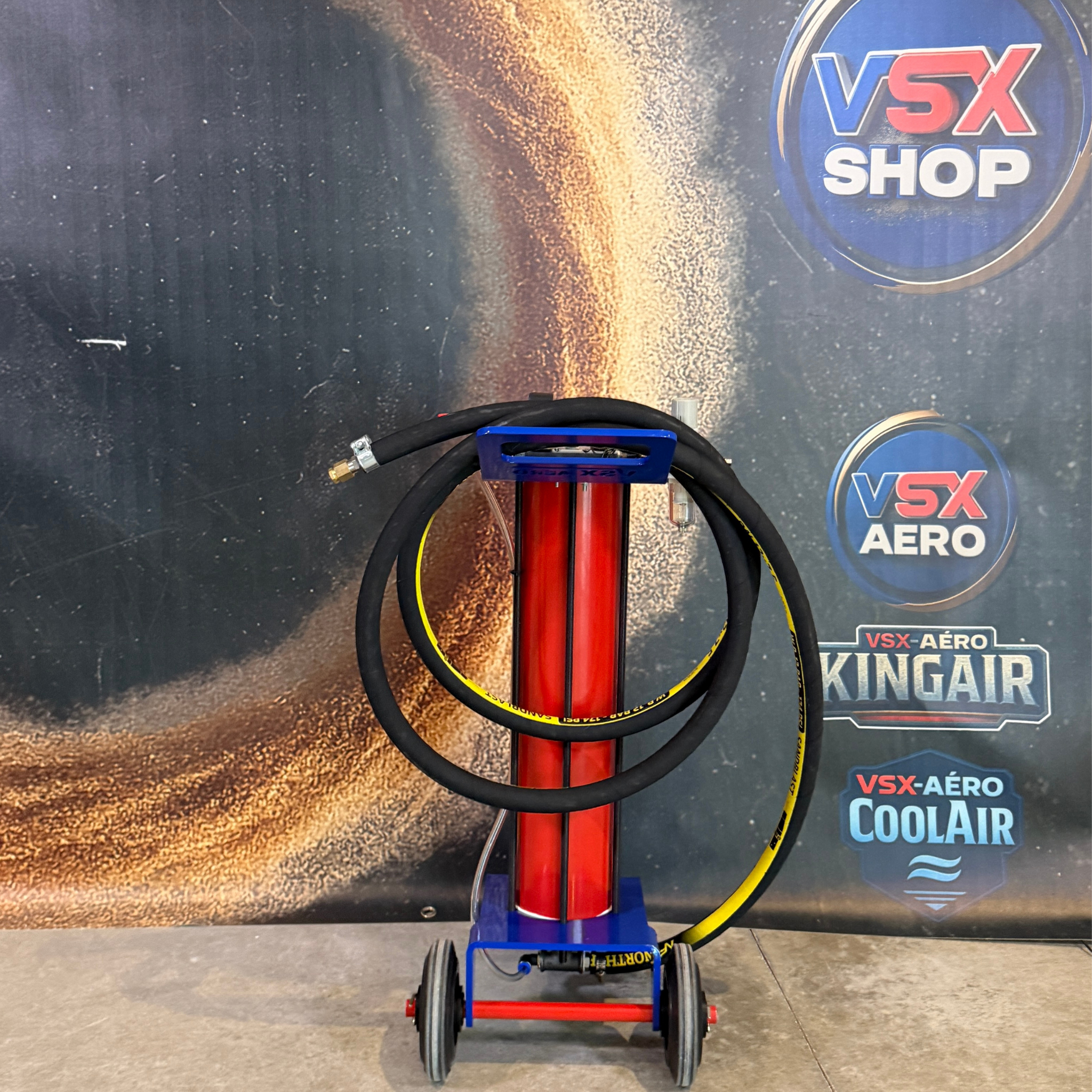 Chorreadora de aerogommage VSX Aéro 15 "MAGGY" Semiautomática