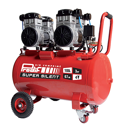 Compresor 100 litros 3CV PRODIF SILENCIOSO serie clásica