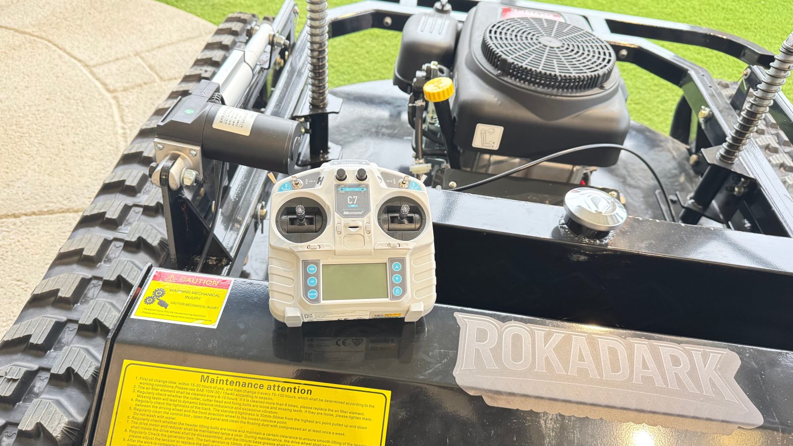 Desbrozadora teledirigida híbrida de orugas ROKADARK — foto 10