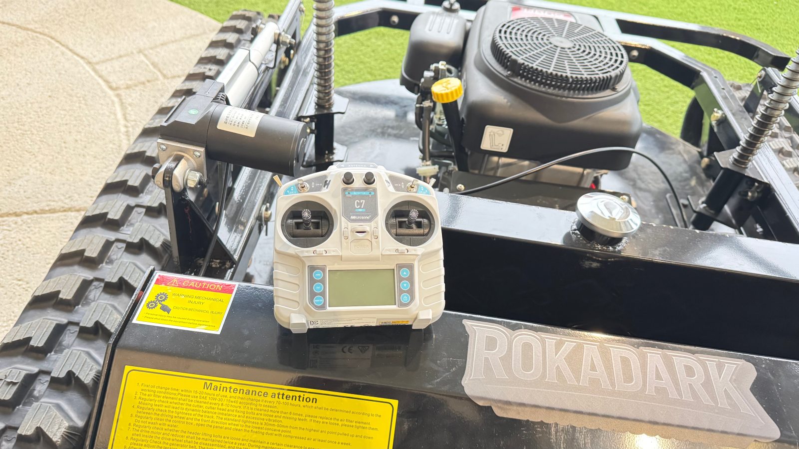 Desbrozadora teledirigida híbrida de orugas ROKADARK — foto 12