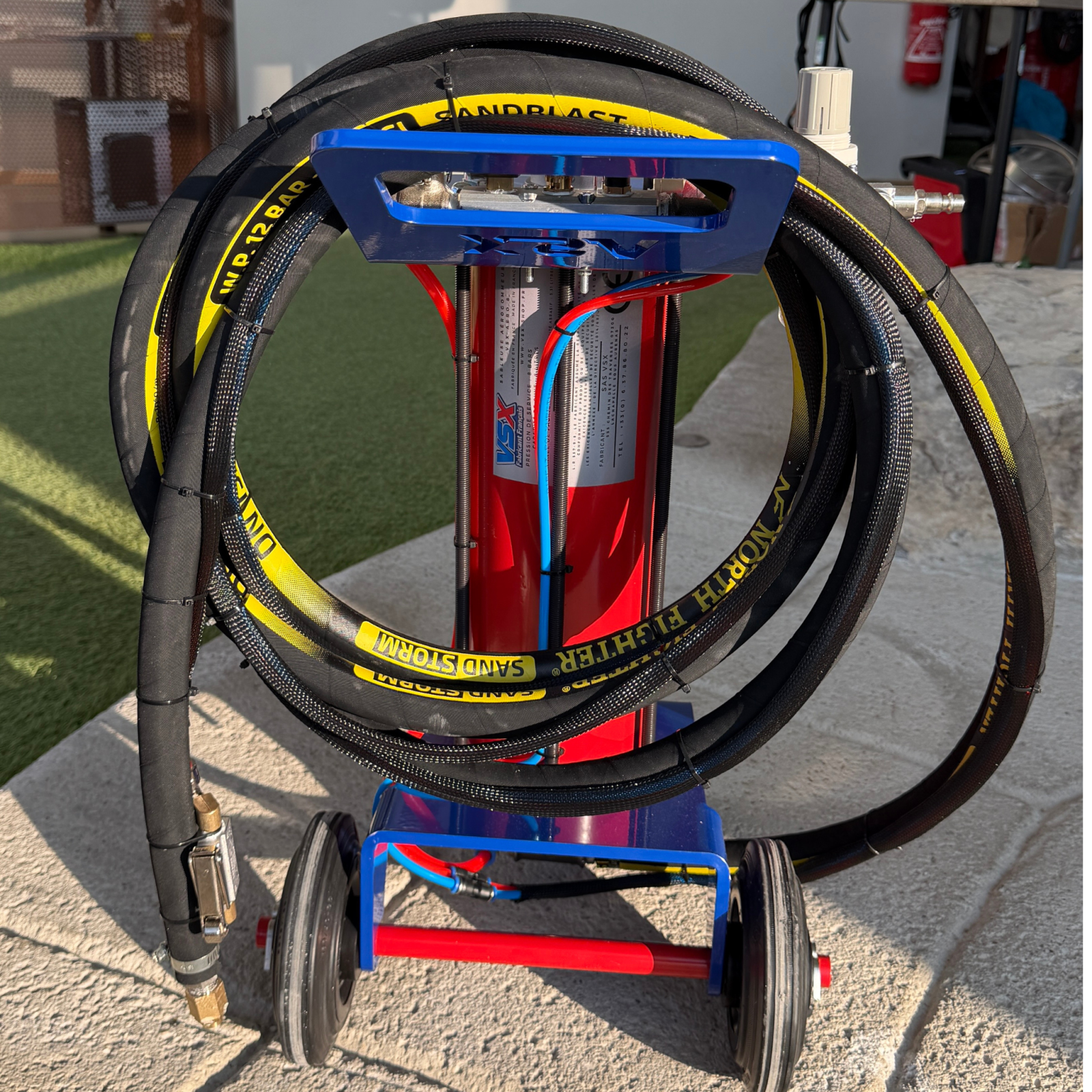 Chorreadora de aerogommage VSX Aéro 8 "LIZY" Automática — foto 8