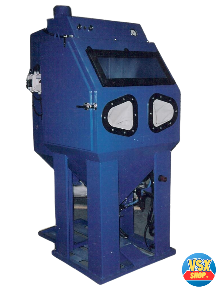 Cabina de chorreado serie estándar por depresión CSMD (venturi) para trabajos industriales intensivos