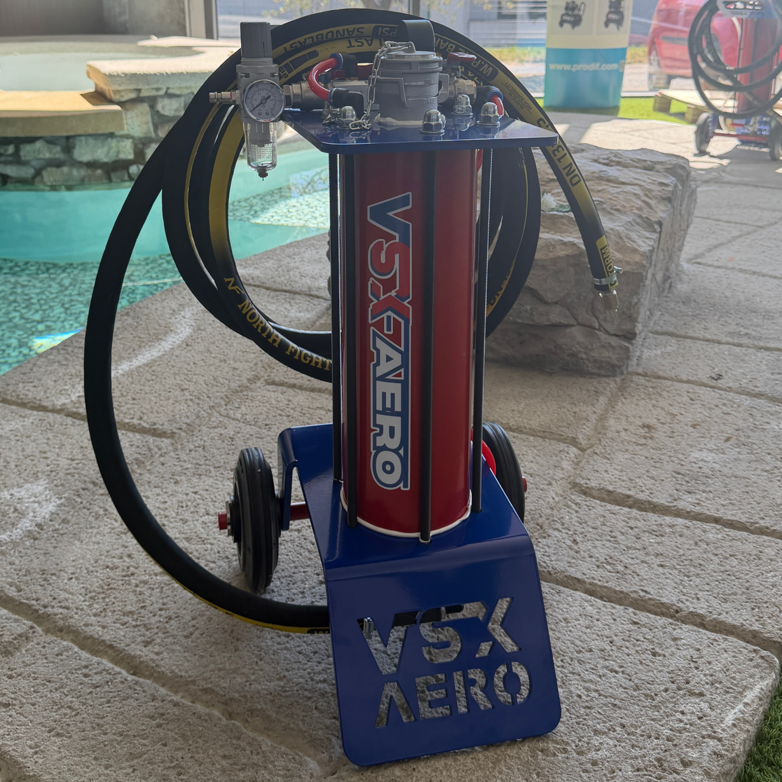Pack chorreadora de aerogommage VSX Aéro 8 "LIZY" — foto 7