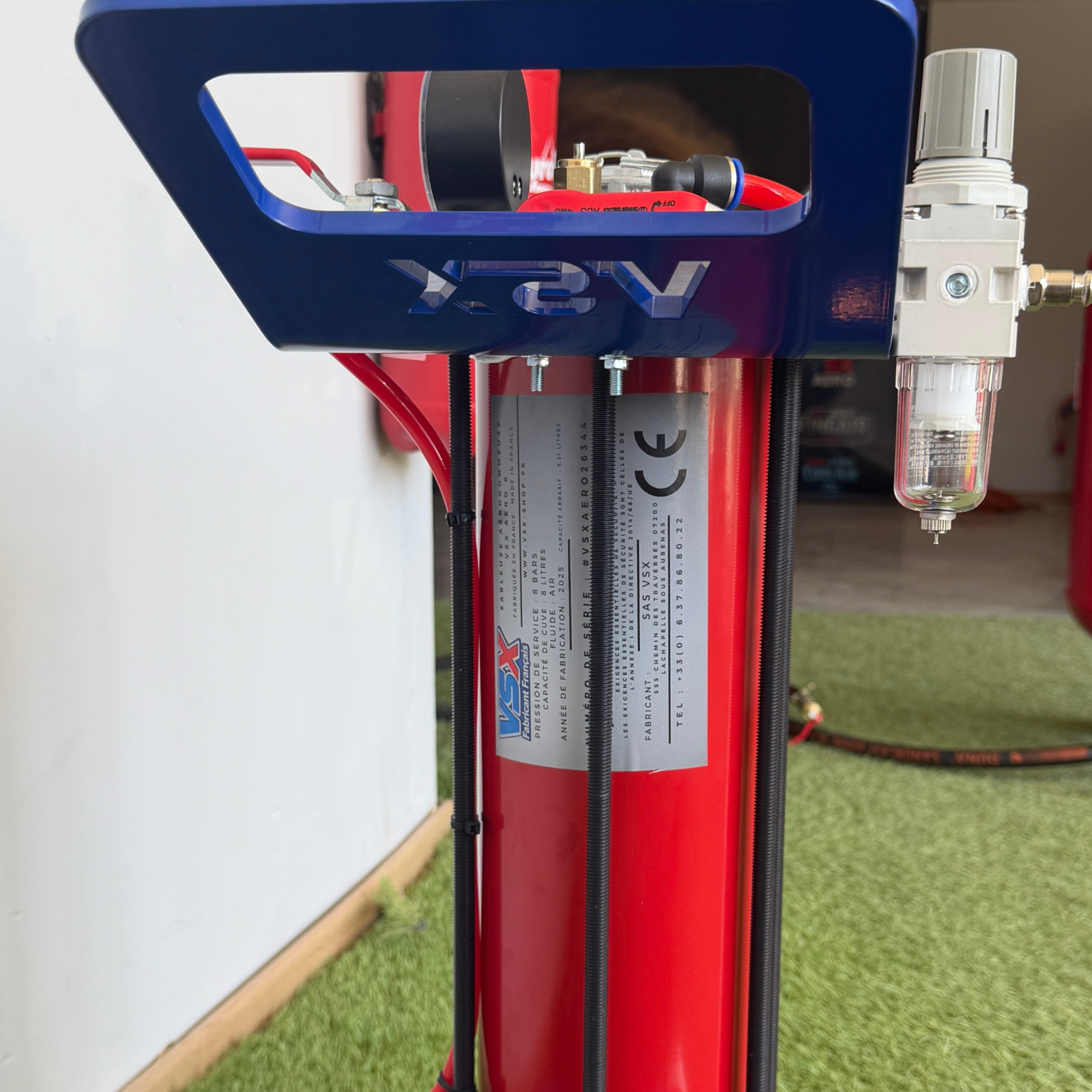 Pack chorreadora de aerogommage VSX Aéro 8 "LIZY" — foto 16