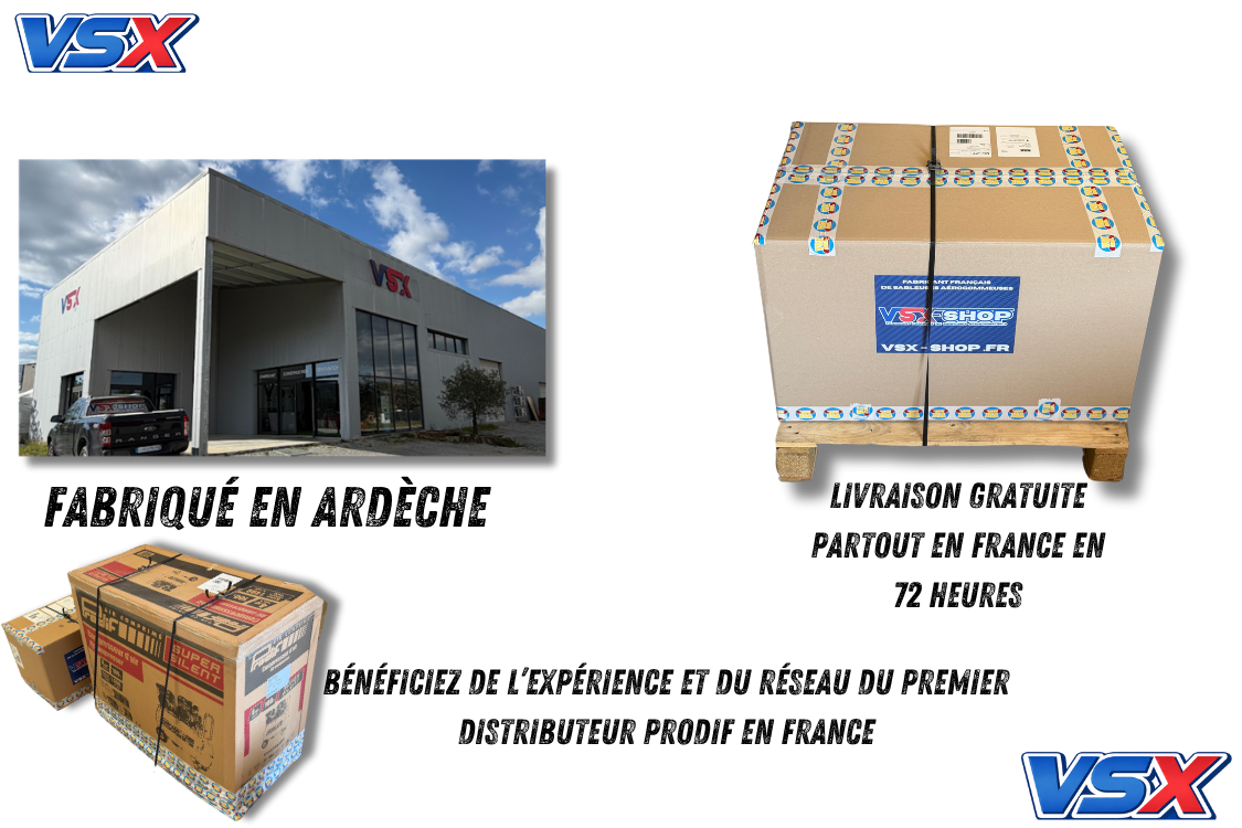 Pack chorreadora de aerogommage VSX Aéro 8 "LIZY" — foto 32