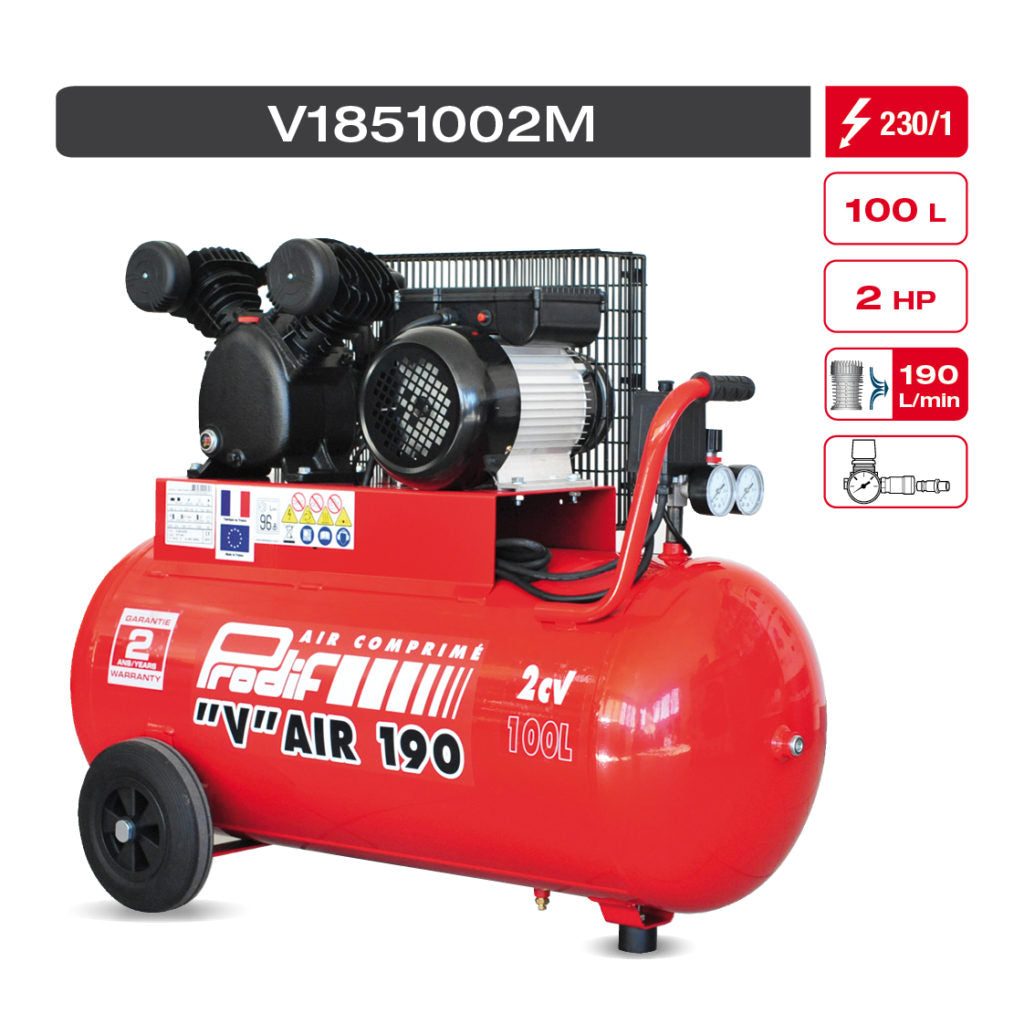 Compresor 100 litros 2CV Eco — Monofásico / Prodif — foto 2