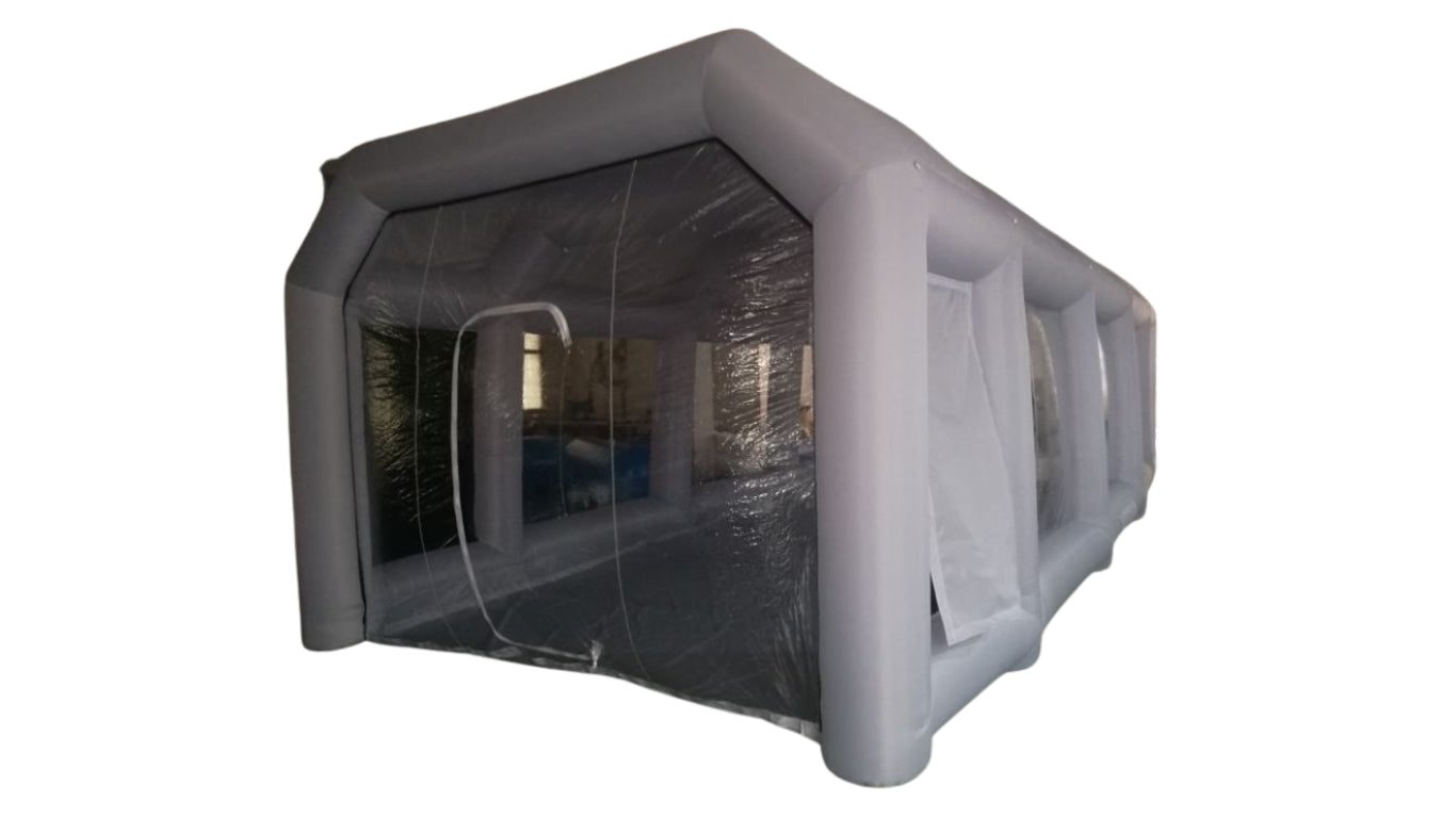 Cabina de pintura 6 m de ancho x 10 m de largo x 4 m de alto con 2 sopladores de 950 W — Dos — foto 2