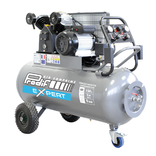 Compresor 150 litros 3 CV 400 V Prodif trifásico — Trifásico / Prodif