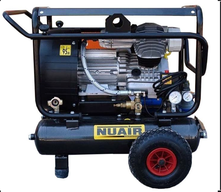 Warrior BUILDAIR/592 - Compresor de pistones lubricado 4 CV — Monofásico / Nuair
