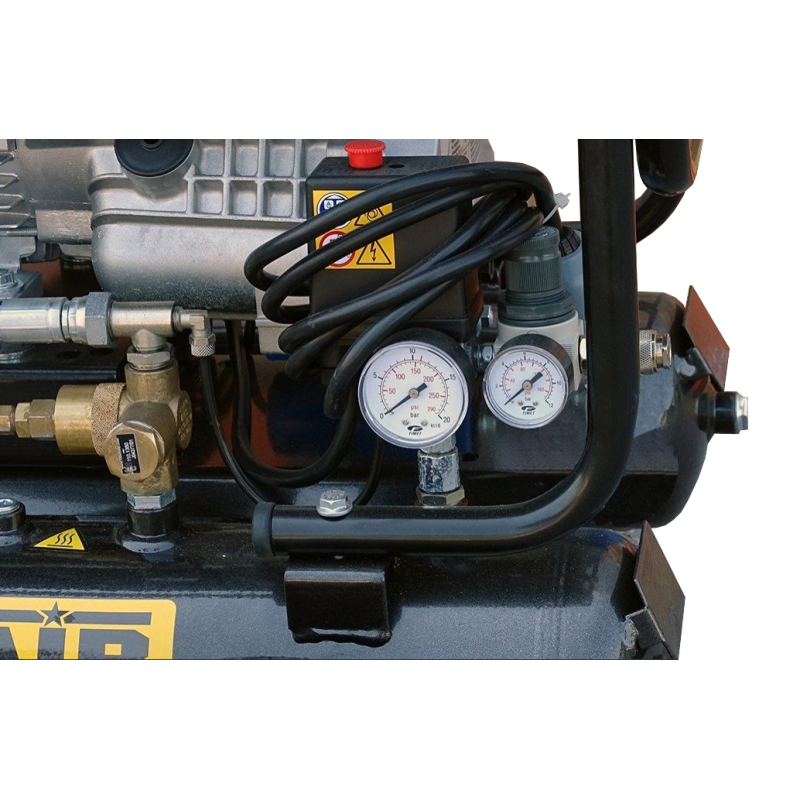 Warrior BUILDAIR/592 - Compresor de pistones lubricado 4 CV — Monofásico / Nuair — foto 2
