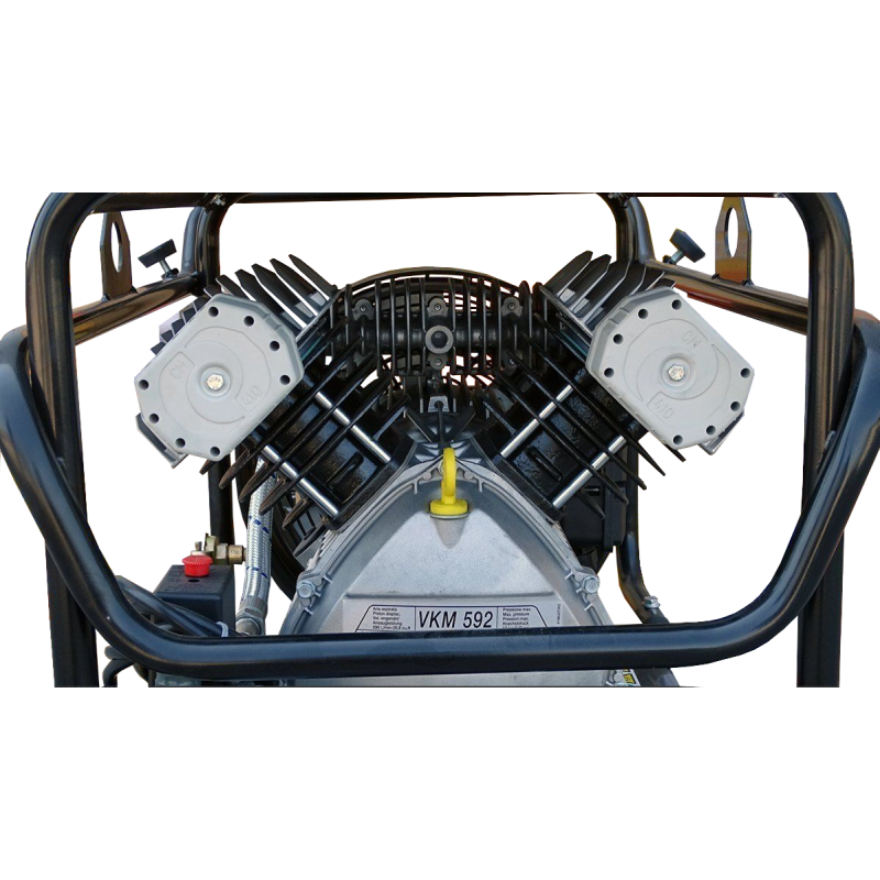 Warrior BUILDAIR/592 - Compresor de pistones lubricado 4 CV — Monofásico / Nuair — foto 3