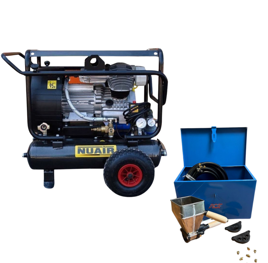 Warrior BUILDAIR/592 - Compresor de pistones lubricado 4 CV — Monofásico / Nuair — foto 4