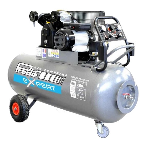 Compresor 200 litros 3 CV PRODIF TRE — Monofásico / Prodif
