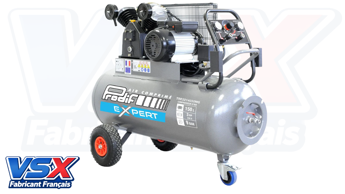Compresor 150 litros 3CV PRODIF TRE — Monofásico / Prodif — foto 4